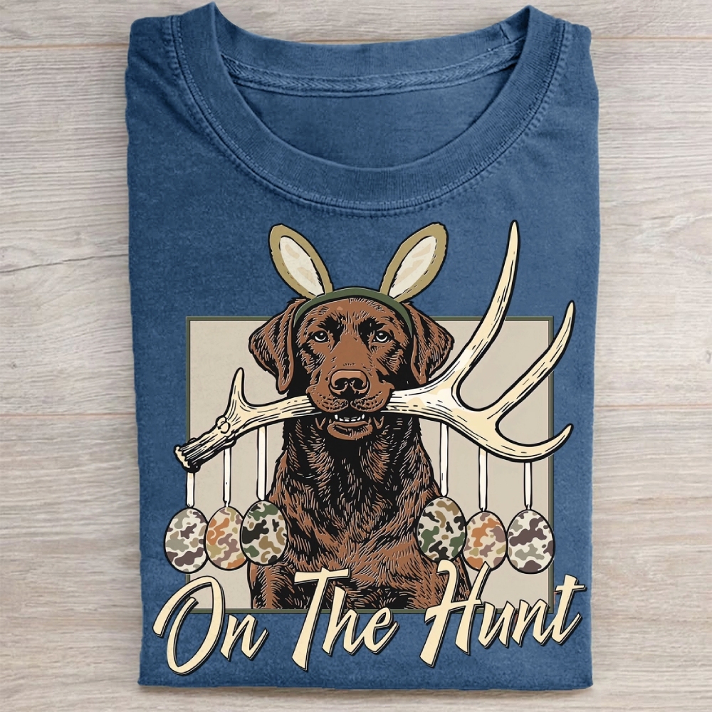 Easter Dogs On The Hmnt Washed Tee 