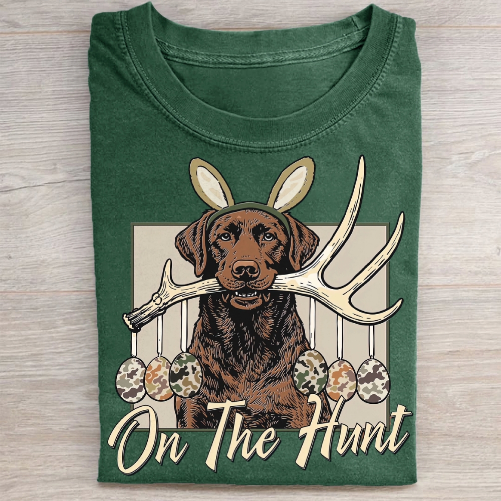 Easter Dogs On The Hmnt Washed Tee 