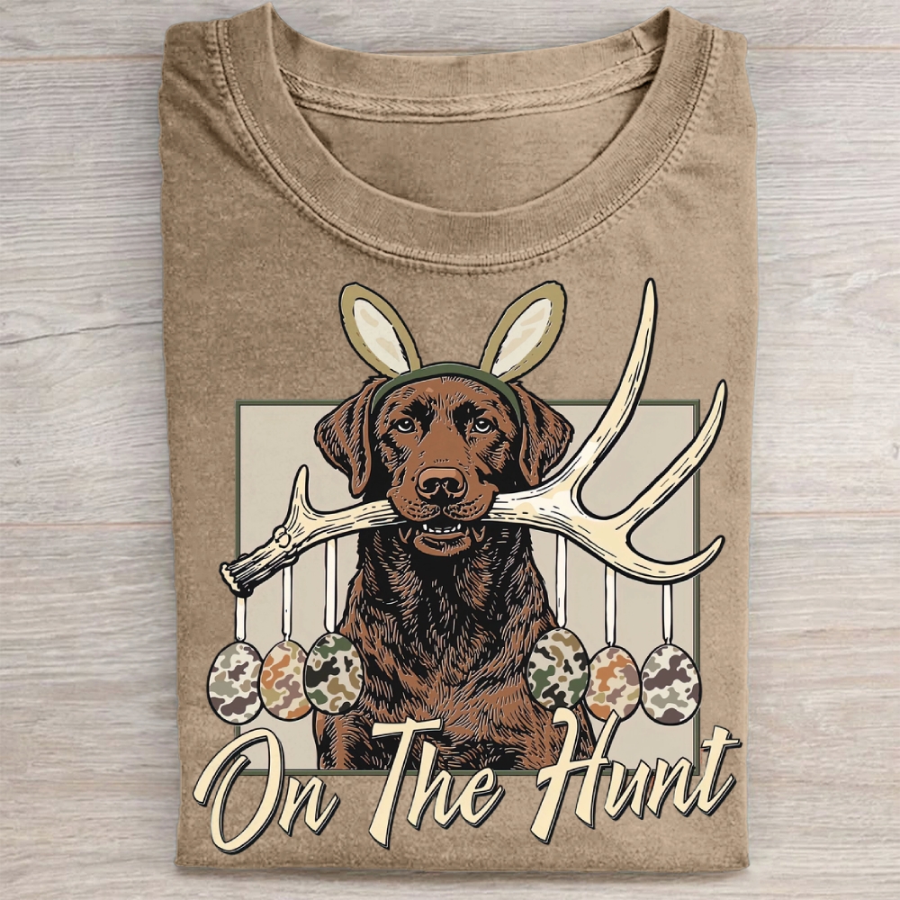 Easter Dogs On The Hmnt Washed Tee 