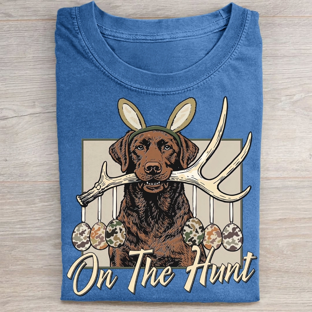Easter Dogs On The Hmnt Washed Tee 