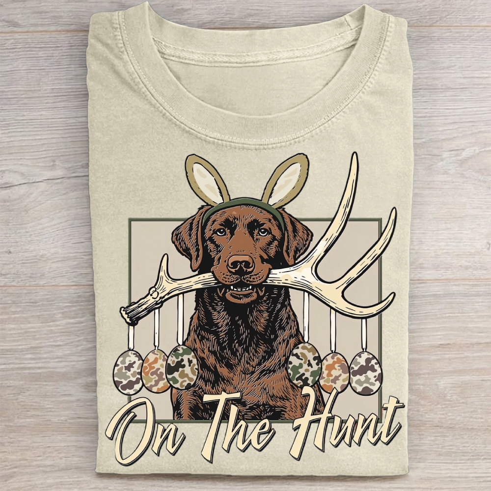 Easter Dogs On The Hmnt Washed Tee 