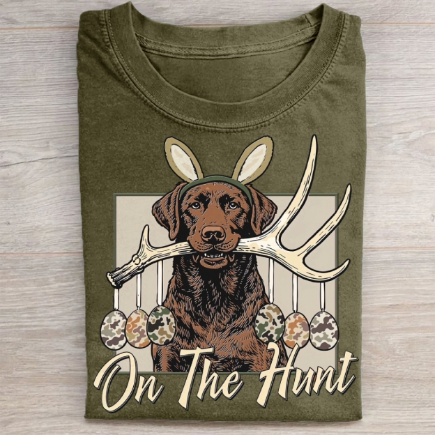 Easter Dogs On The Hmnt Washed Tee 