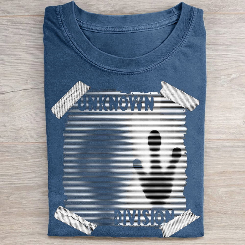 "Unknown Division" Handprint Vintage Washed Tee