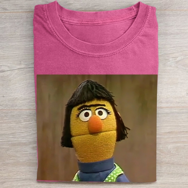 "Bert's Sister" Sesame Street Meme Vintage Washed Tee