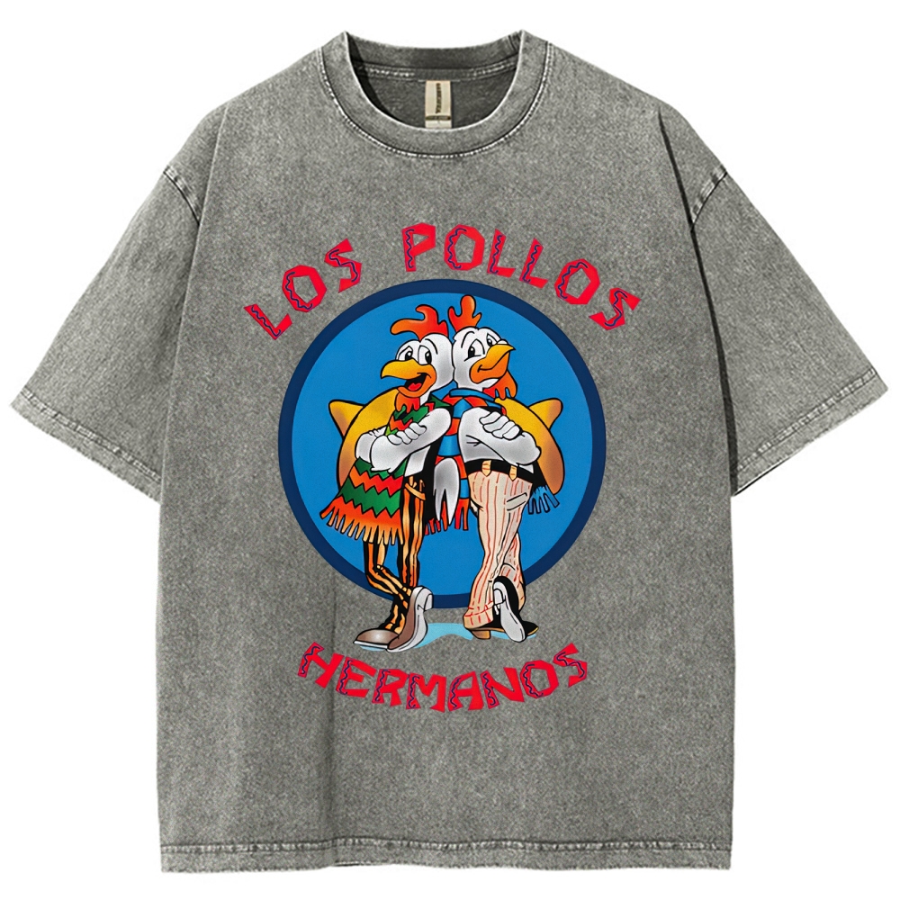 "Los Pollos Hermanos" Breaking Bad Washed T-Shirt