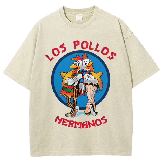 "Los Pollos Hermanos" Breaking Bad Washed T-Shirt