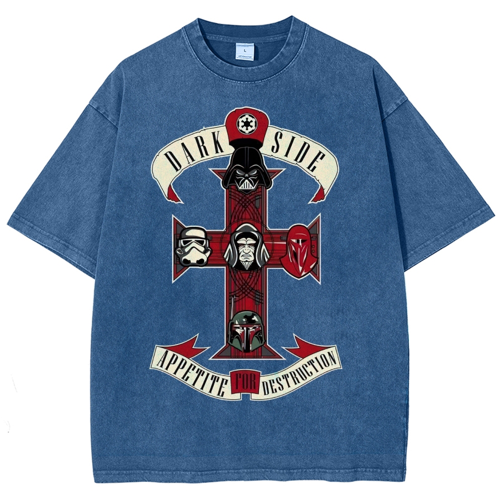 Sci-Fi Rock Parody Washed T-Shirt 