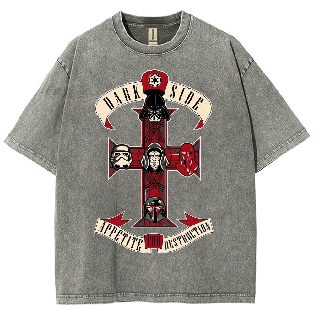 Sci-Fi Rock Parody Washed T-Shirt 