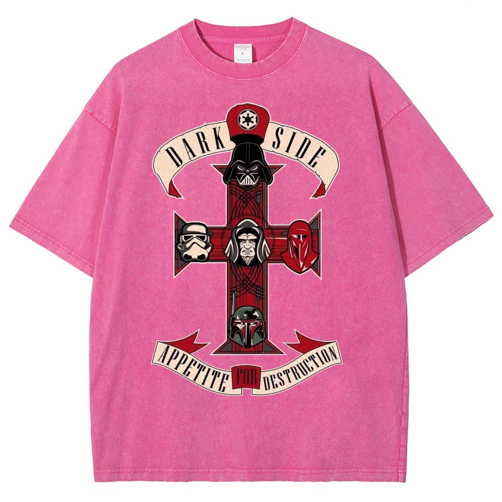 Sci-Fi Rock Parody Washed T-Shirt 