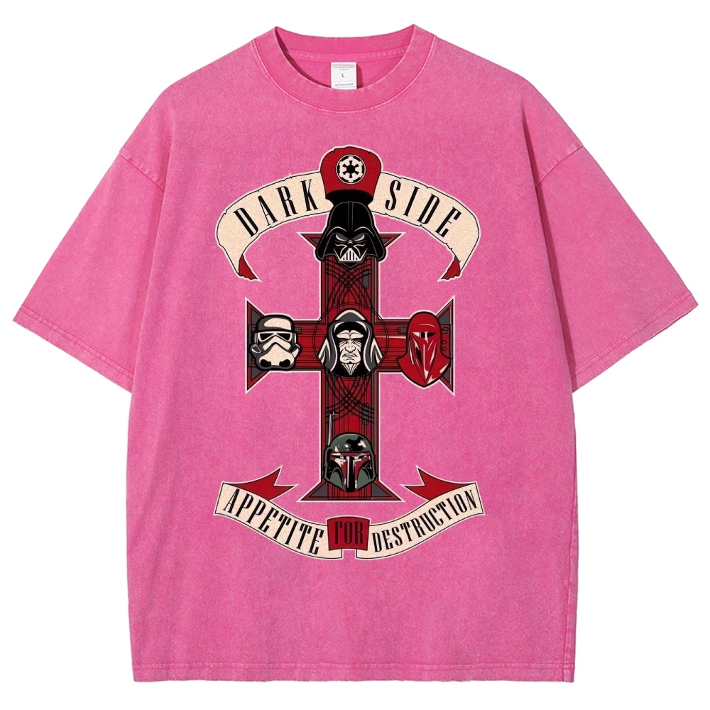 Sci-Fi Rock Parody Washed T-Shirt 