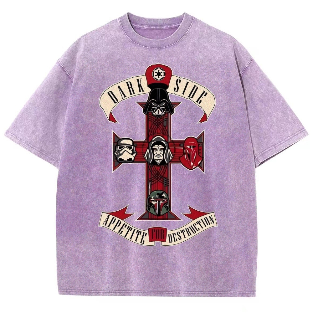 Sci-Fi Rock Parody Washed T-Shirt 