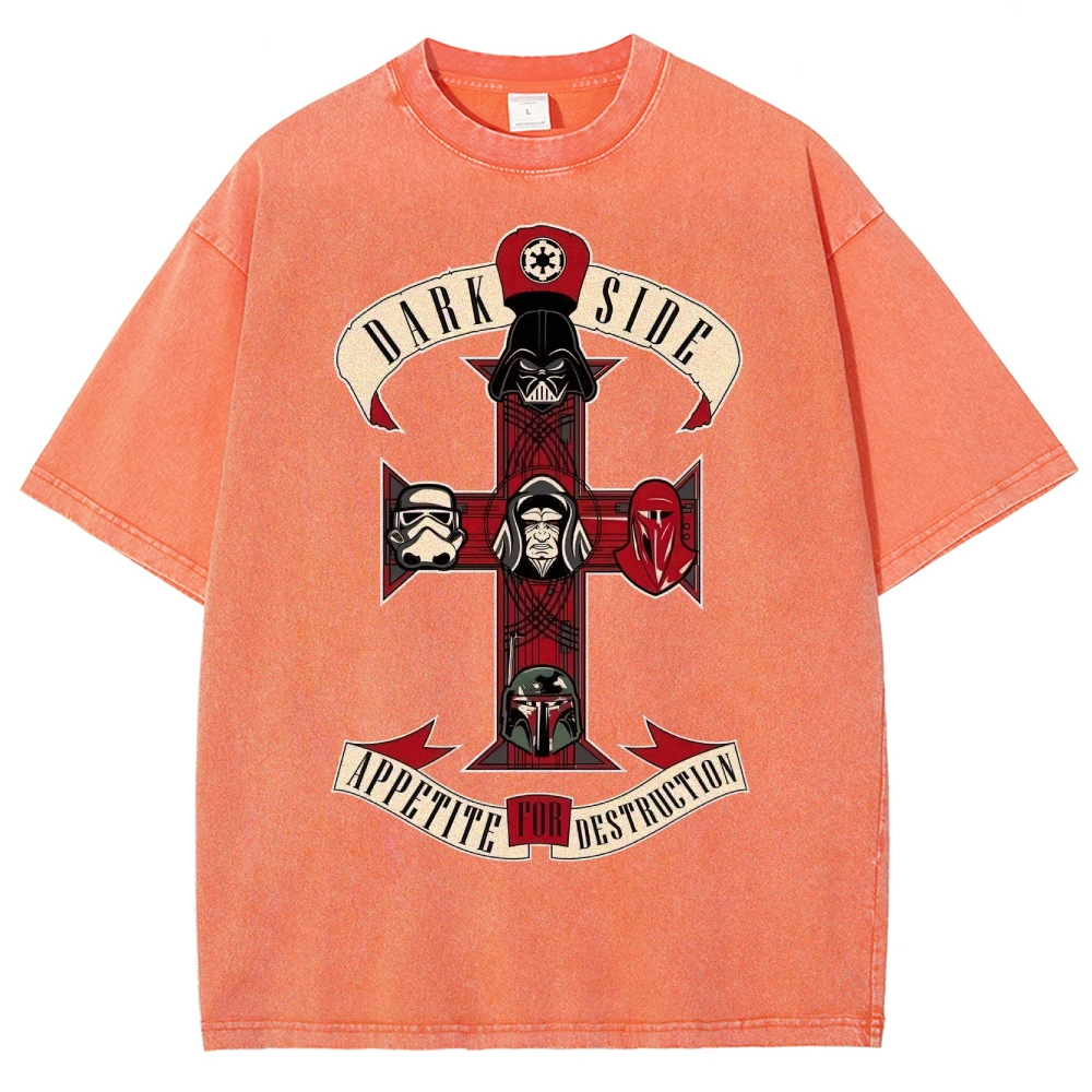 Sci-Fi Rock Parody Washed T-Shirt 