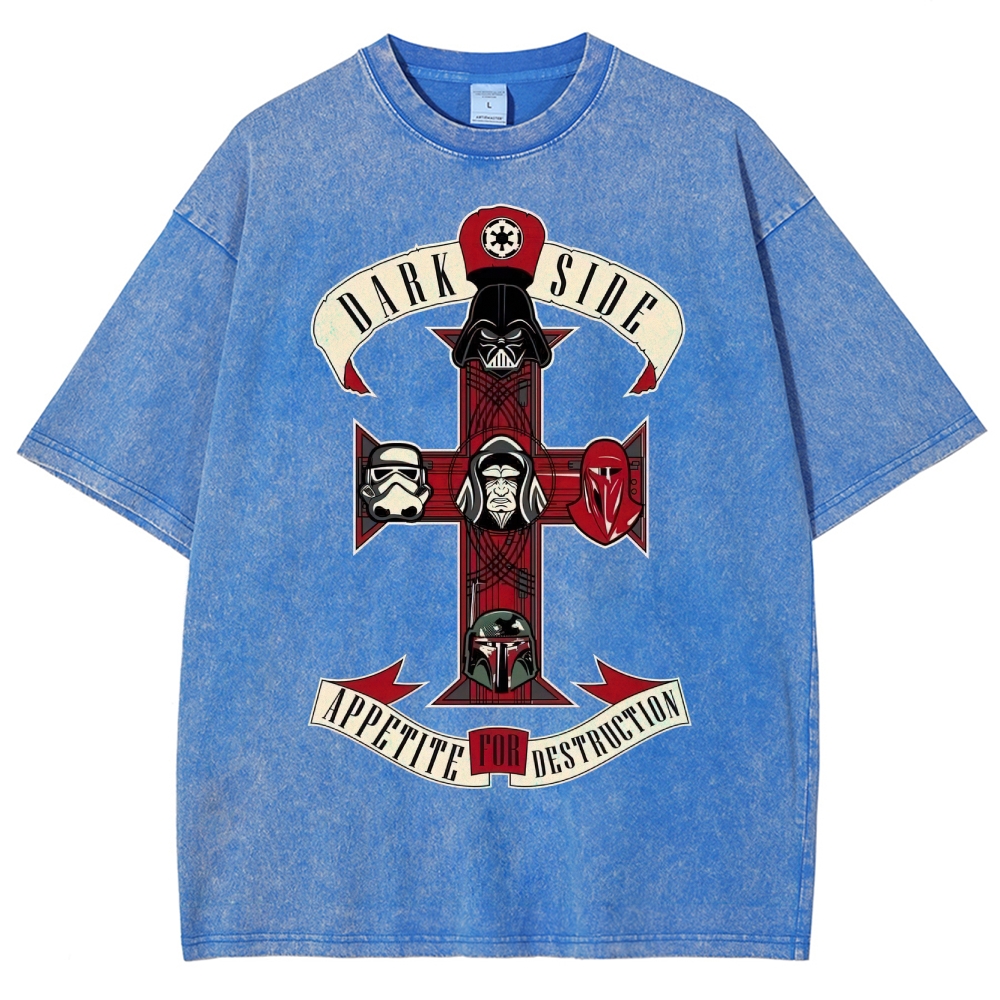 Sci-Fi Rock Parody Washed T-Shirt 