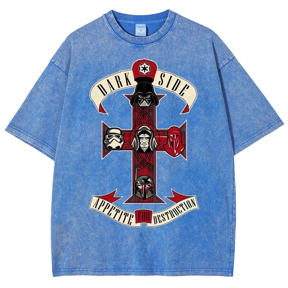 Sci-Fi Rock Parody Washed T-Shirt 