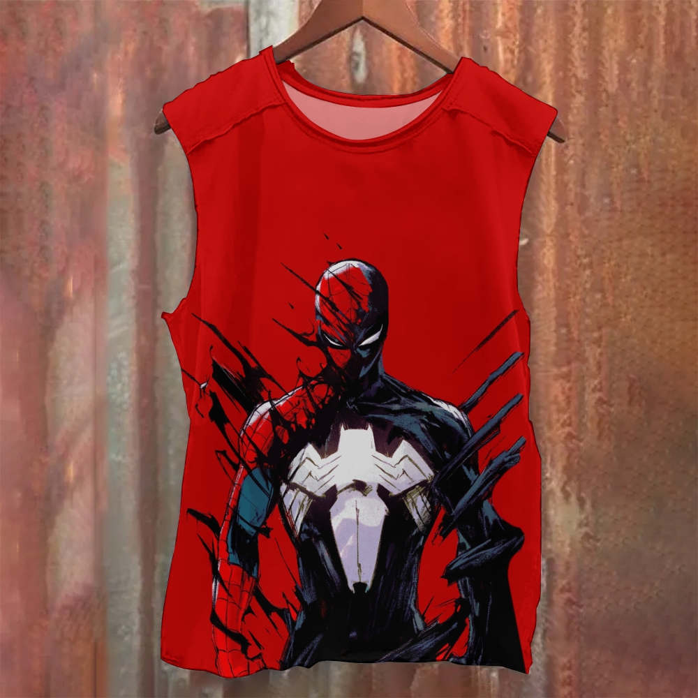 Hero Parody Printed Tank Top 