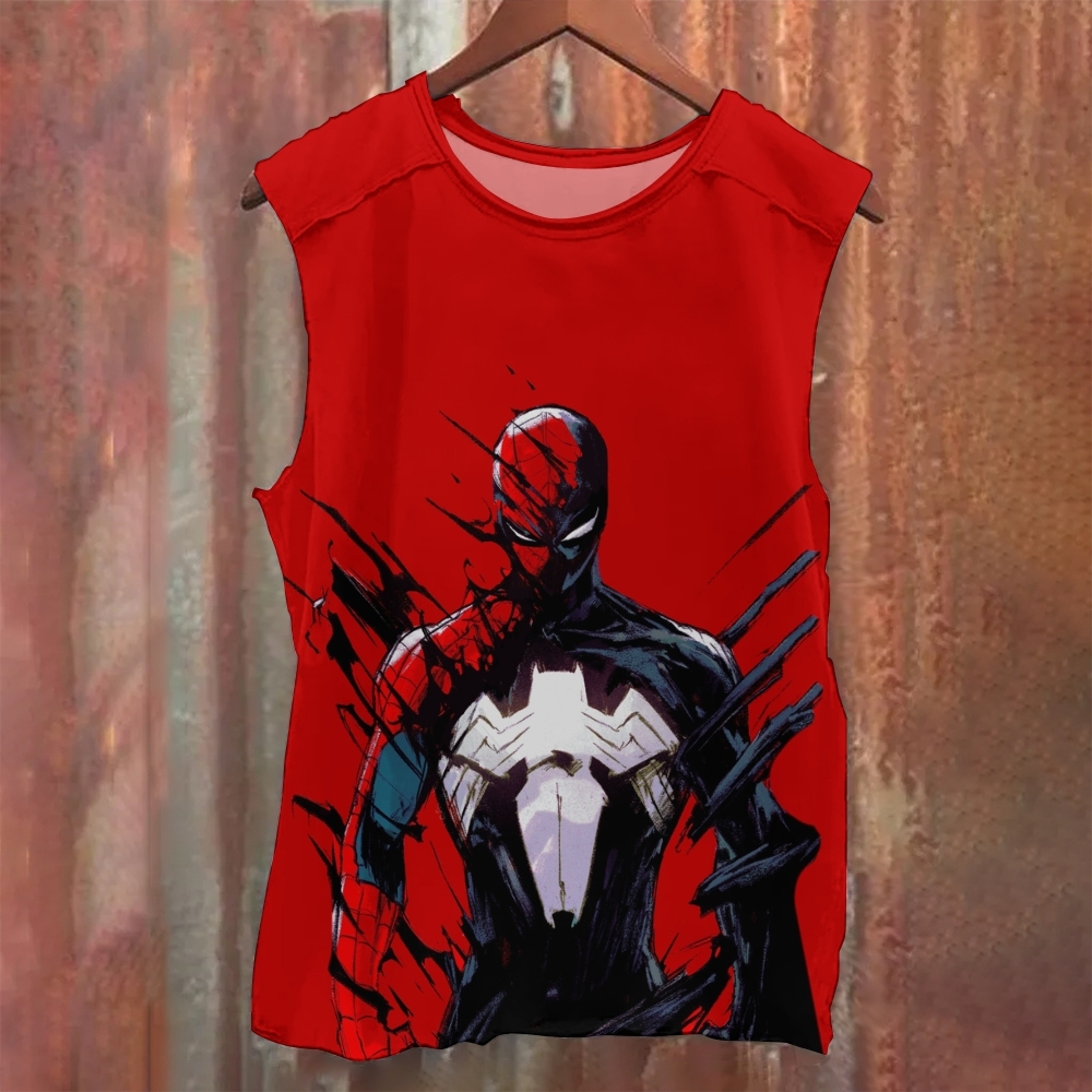 Hero Parody Printed Tank Top