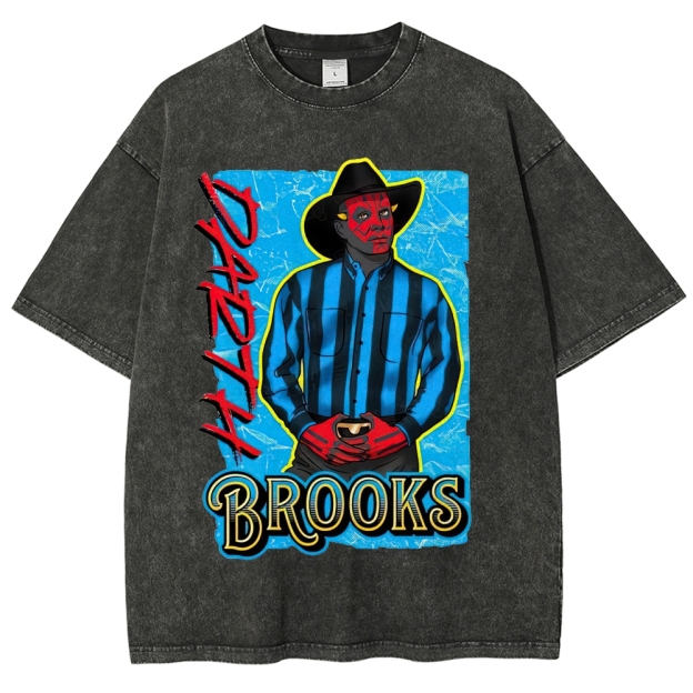 "Darth Brooks" Darth Maul Country Parody Washed T-Shirt