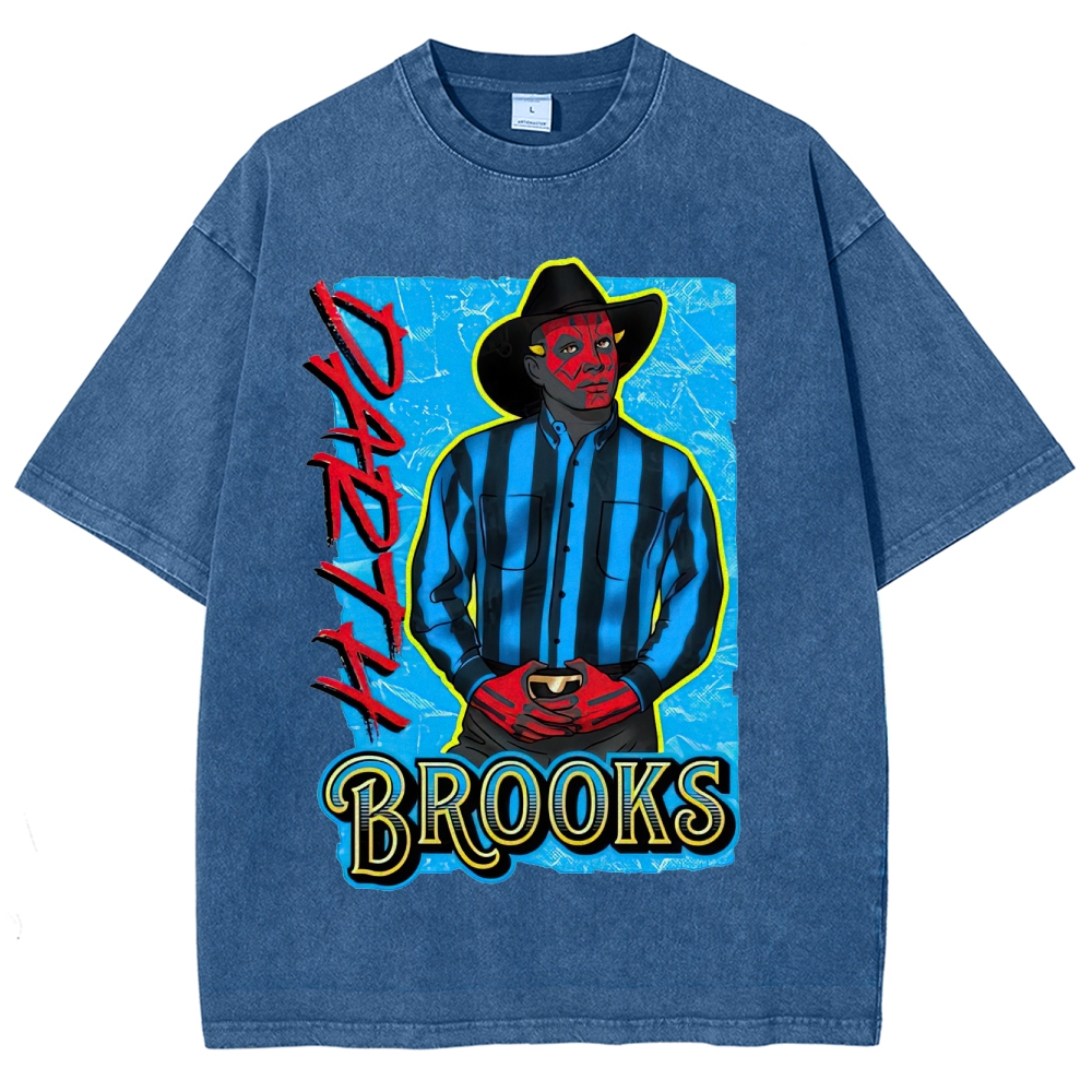 "Darth Brooks" Darth Maul Country Parody Washed T-Shirt