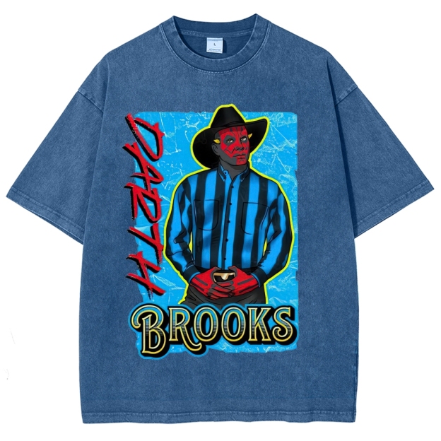 "Darth Brooks" Darth Maul Country Parody Washed T-Shirt