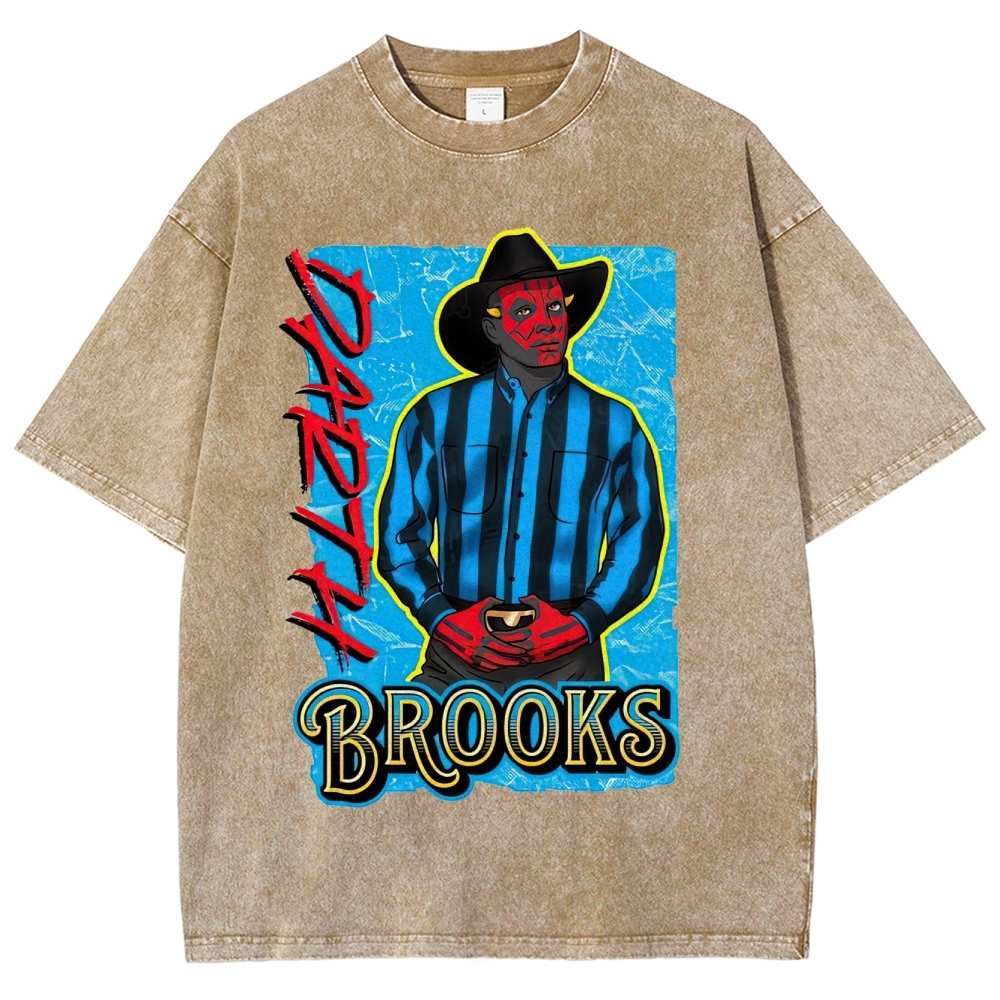 "Darth Brooks" Darth Maul Country Parody Washed T-Shirt