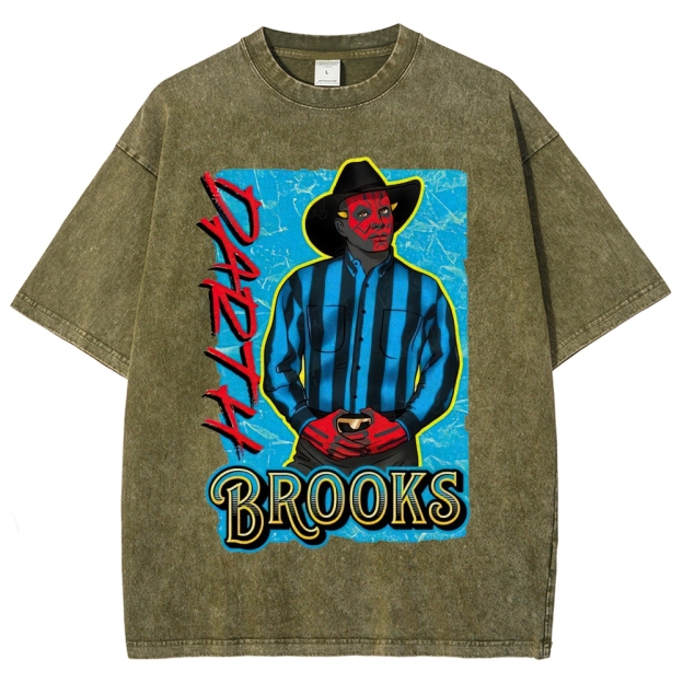 "Darth Brooks" Darth Maul Country Parody Washed T-Shirt