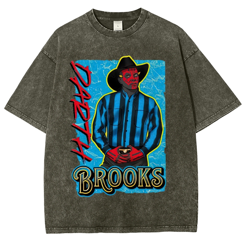 "Darth Brooks" Darth Maul Country Parody Washed T-Shirt