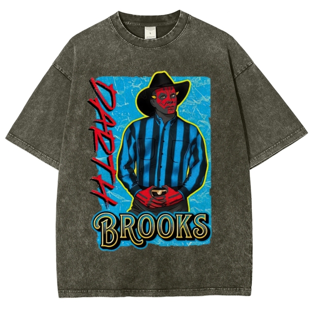 "Darth Brooks" Darth Maul Country Parody Washed T-Shirt