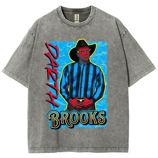 "Darth Brooks" Darth Maul Country Parody Washed T-Shirt
