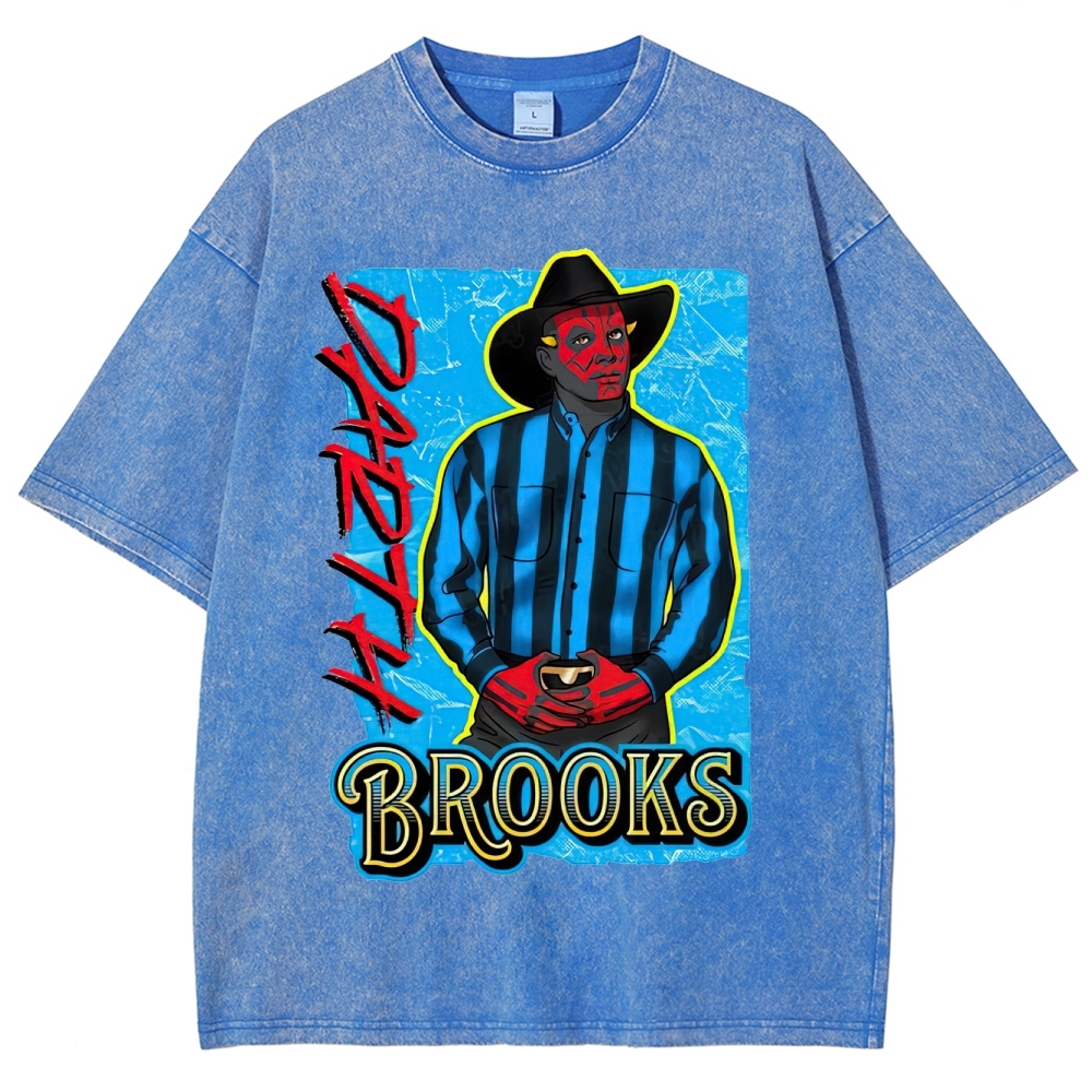 "Darth Brooks" Darth Maul Country Parody Washed T-Shirt
