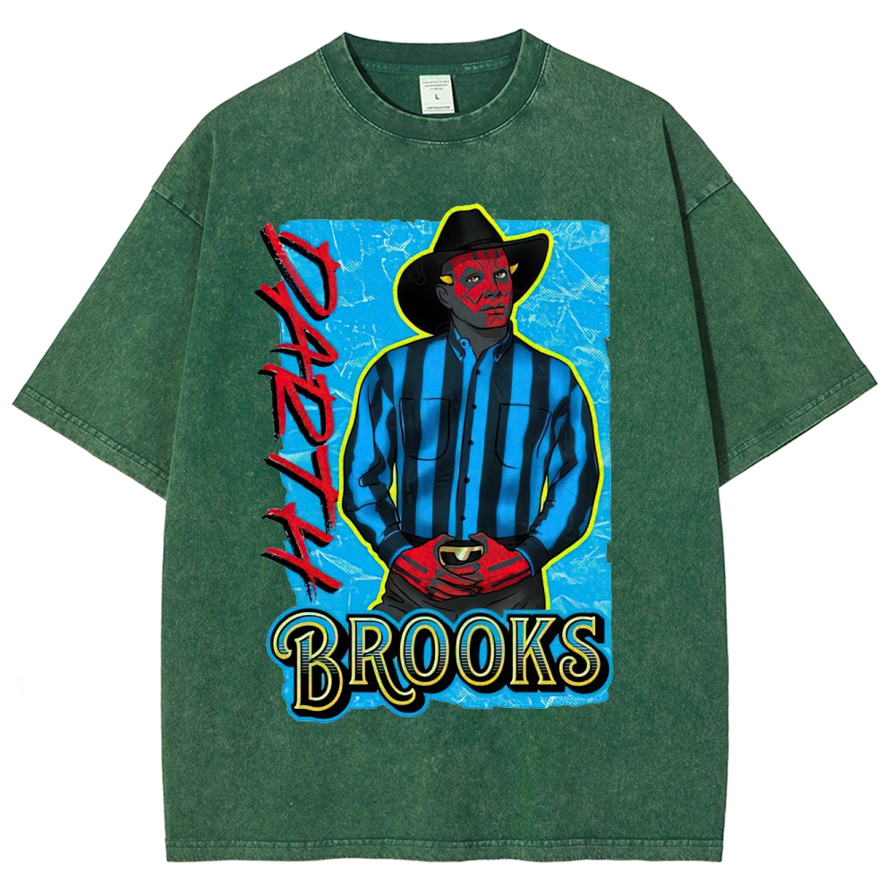 "Darth Brooks" Darth Maul Country Parody Washed T-Shirt