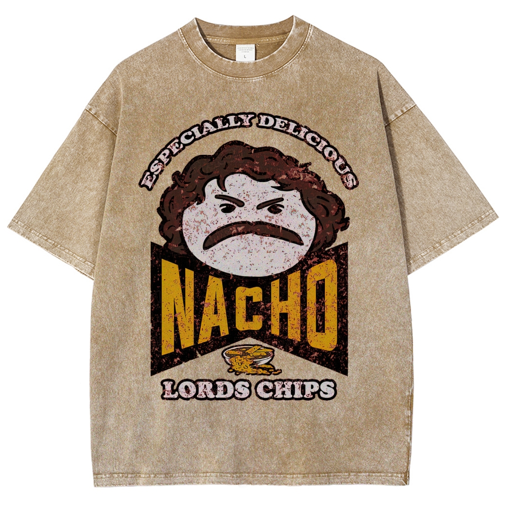 "Nacho Libre" Nacho Lords Chips Washed T-Shirt