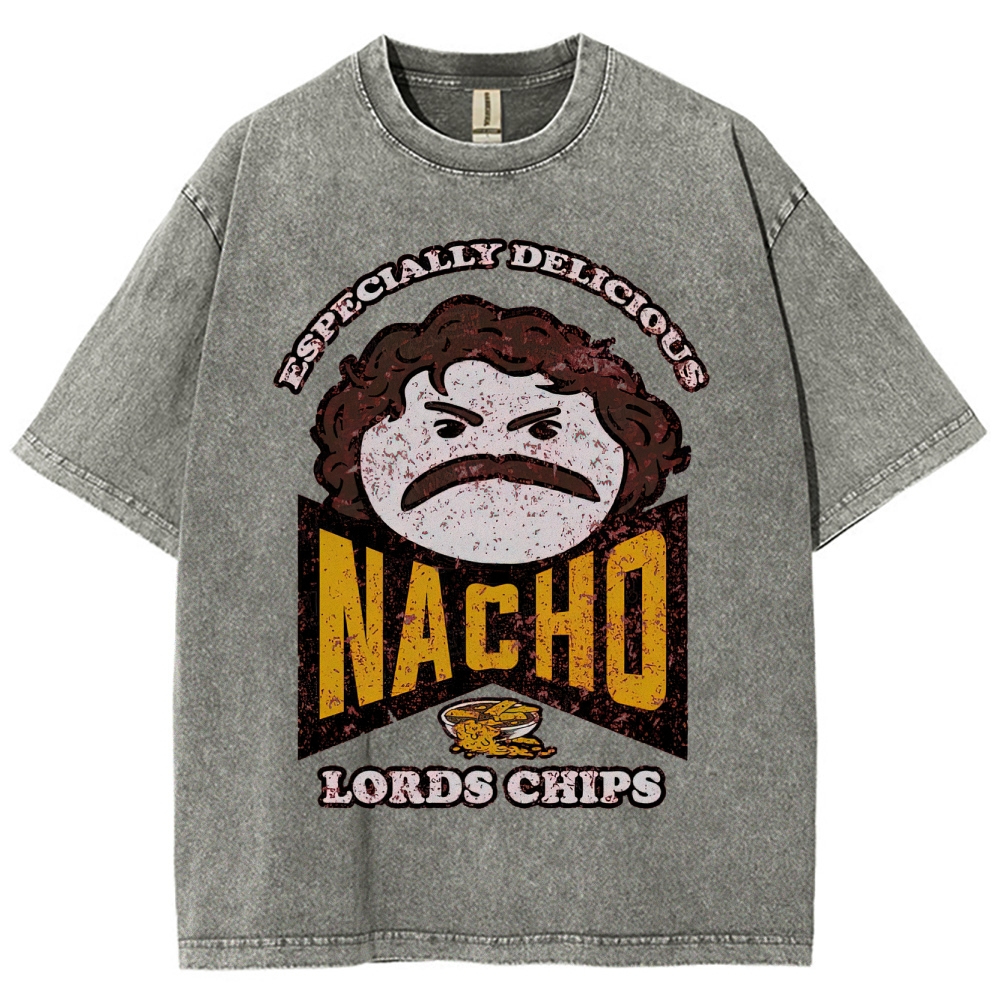 "Nacho Libre" Nacho Lords Chips Washed T-Shirt