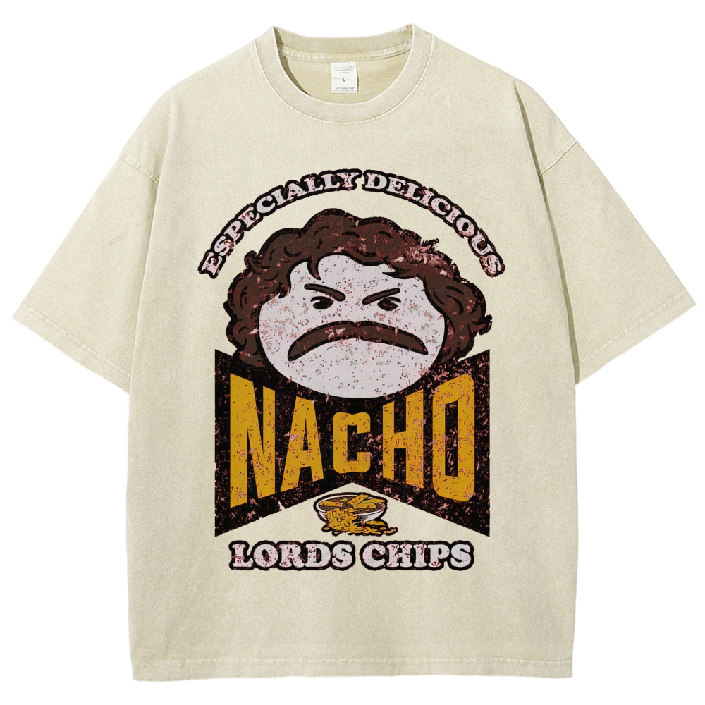 "Nacho Libre" Nacho Lords Chips Washed T-Shirt