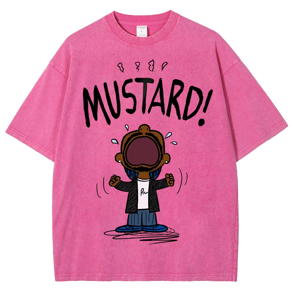 "MUSTARD!" Rapper Washed T-Shirt