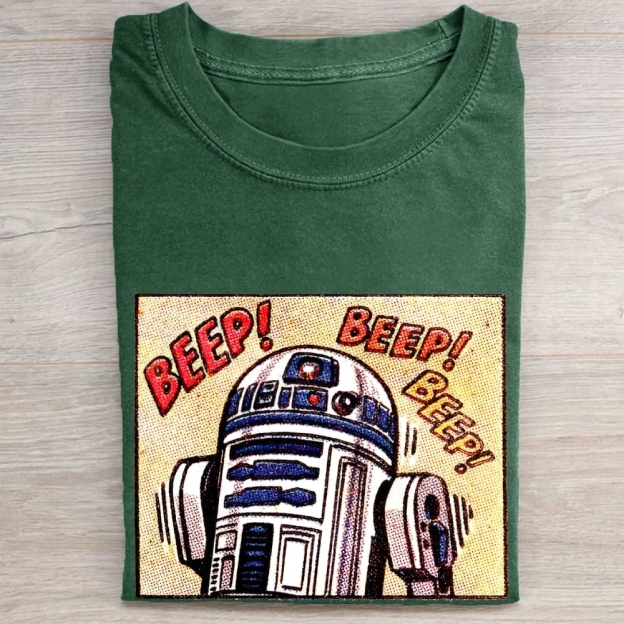 "Fuck If I Know" 80s Rainbow Star Washed Tee Vintage Washed Tee