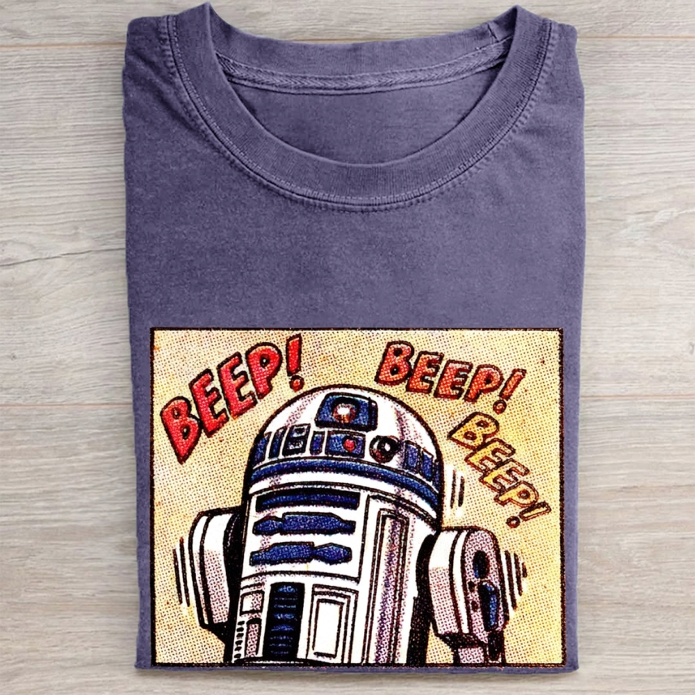 "Fuck If I Know" 80s Rainbow Star Washed Tee Vintage Washed Tee