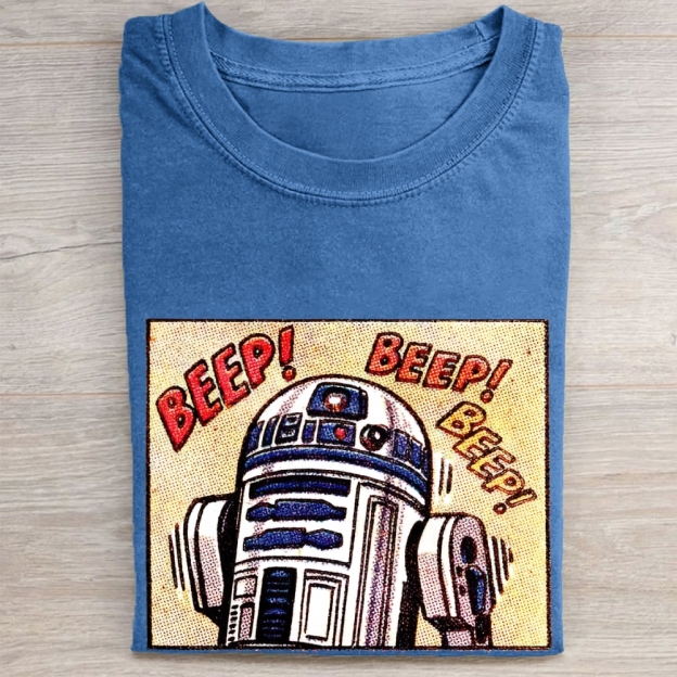 "Fuck If I Know" 80s Rainbow Star Washed Tee Vintage Washed Tee