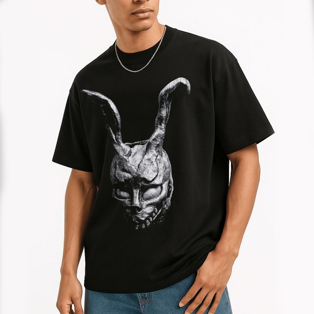 Bunny Mask Cotton T-shirt