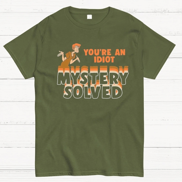 "Mystery Solved" Cotton T-shirt