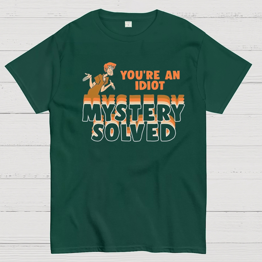 "Mystery Solved" Cotton T-shirt