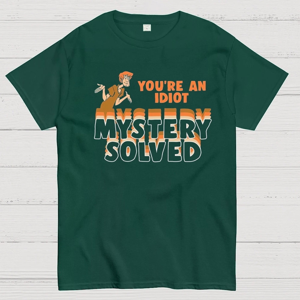 "Mystery Solved" Cotton T-shirt