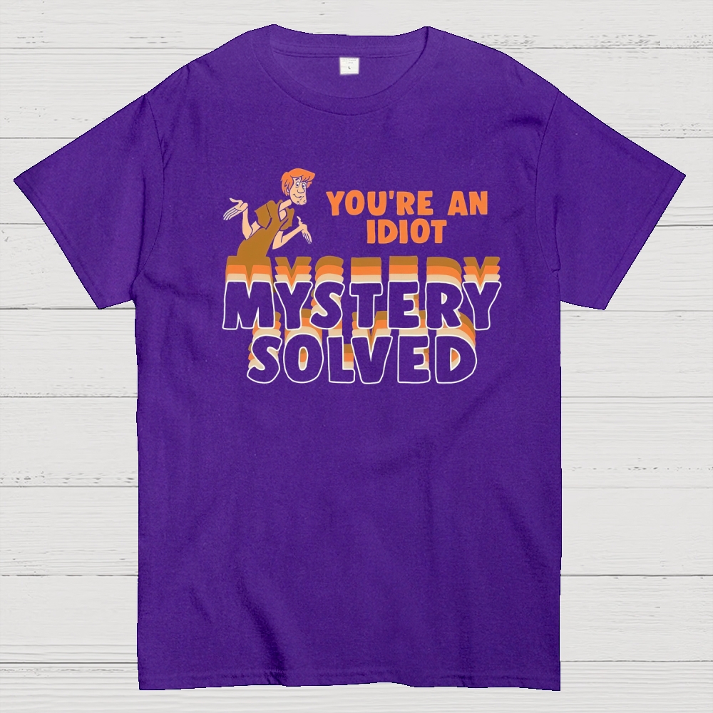 "Mystery Solved" Cotton T-shirt