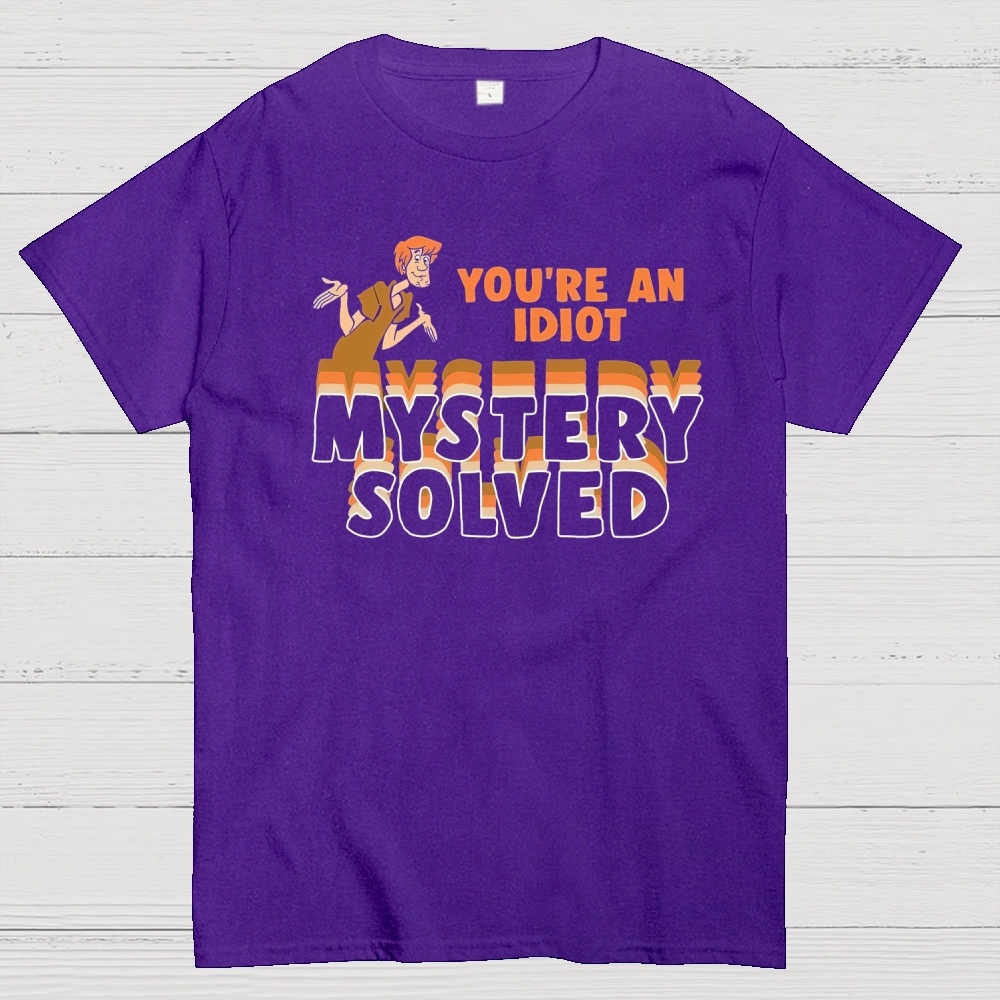 "Mystery Solved" Cotton T-shirt
