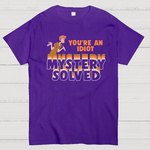 "Mystery Solved" Cotton T-shirt