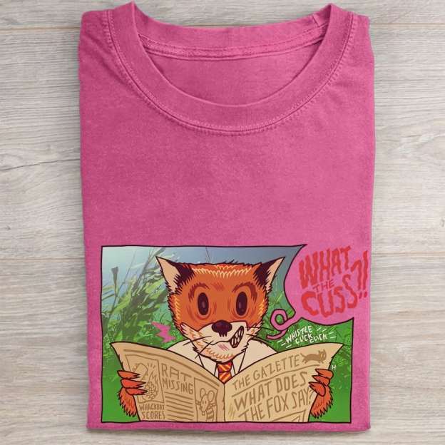 "What The Cuss?!" Vintage Washed Tee