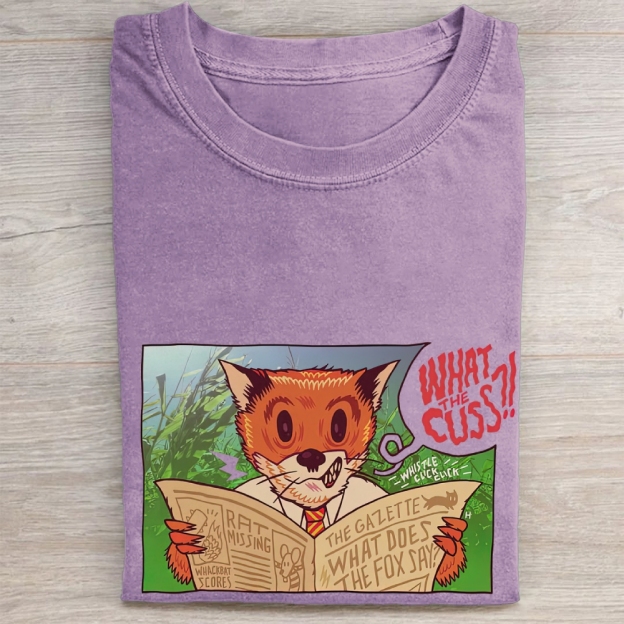 "What The Cuss?!" Vintage Washed Tee