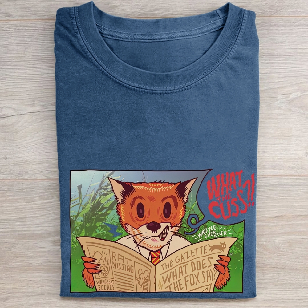 "What The Cuss?!" Vintage Washed Tee