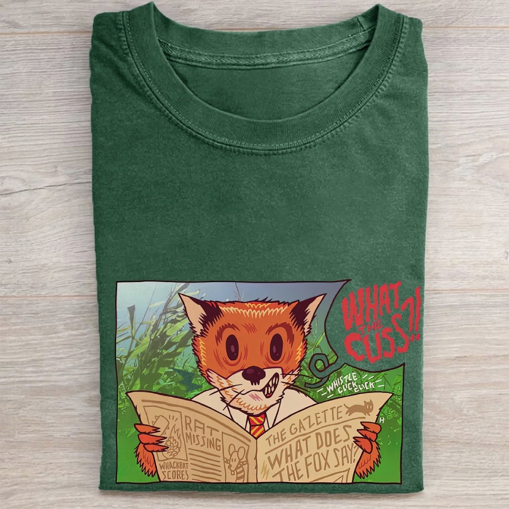 "What The Cuss?!" Vintage Washed Tee