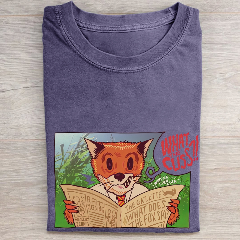 "What The Cuss?!" Vintage Washed Tee