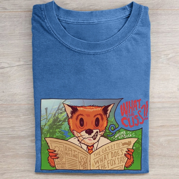 "What The Cuss?!" Vintage Washed Tee